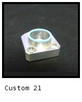 Silicone seal molded on/over aluminum part