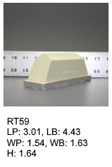 RT 59, roof top shaped silicone print pad from AccuPad Inc.
