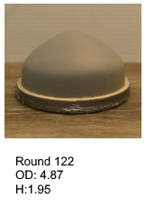 Round122, round silicone print pad from AccuPad Inc.