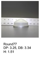 Round77, round silicone print pad from AccuPad Inc.