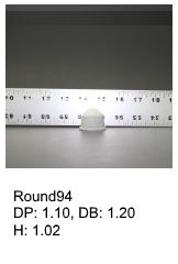 Round94, round silicone print pad from AccuPad Inc.