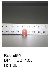 Round95, round silicone print pad from AccuPad Inc.
