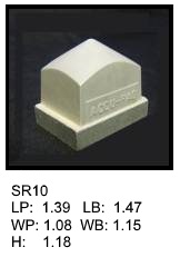 SR 10, Square or rectangular silicone print pad