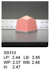 SR 110, Square or rectangular silicone print pad