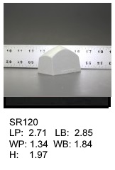 SR 120, Square or rectangular silicone print pad