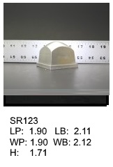 SR 123, Square or rectangular silicone print pad
