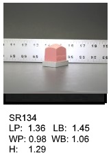 SR 134, Square or rectangular silicone print pad