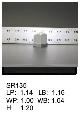SR 135, Square or rectangular silicone print pad