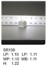 SR 139, Square or rectangular silicone print pad