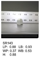 SR 143, Square or rectangular silicone print pad