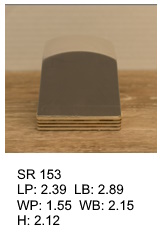 SR 153, Square or rectangular silicone print pad