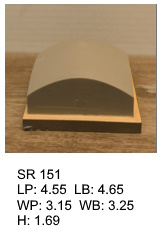 SR 161, Square or rectangular silicone print pad
