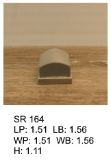 SR 164, Square or rectangular silicone print pad