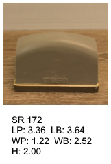 SR 172, Square or rectangular silicone print pad