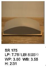 SR 175, Square or rectangular silicone print pad