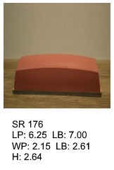 SR 176, Square or rectangular silicone print pad