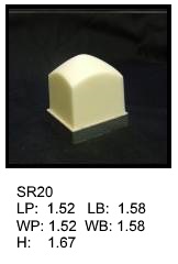 SR 20, Square or rectagular silicone print pad