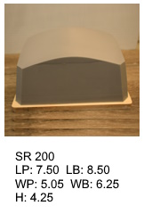 SR 200, Square or rectangular silicone print pad