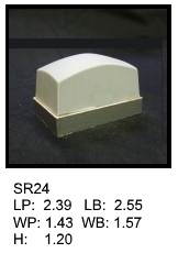 SR 24, Square or rectangular silicone print pad