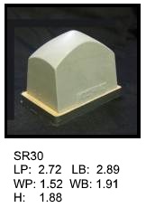 SR 30, Square or rectangular silicone print pad