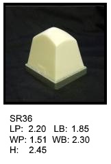 SR 36, Square or rectangular silicone print pad