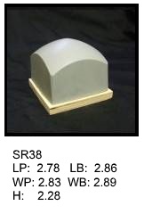 SR 38, Square or rectangular silicone print pad