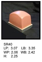 SR 40, Square or rectangular silicone print pad