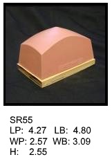 SR 55, Square or rectangular silicone print pad