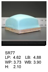 SR 77, Square or rectagular silicone print pad