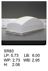 SR 83, Square or rectangular silicone print pad