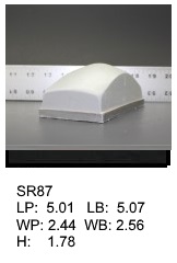 SR 87, Square or rectangular silicone print pad