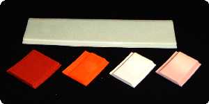 Silicone Print Blankets, print pads bonded to metal sheet bases